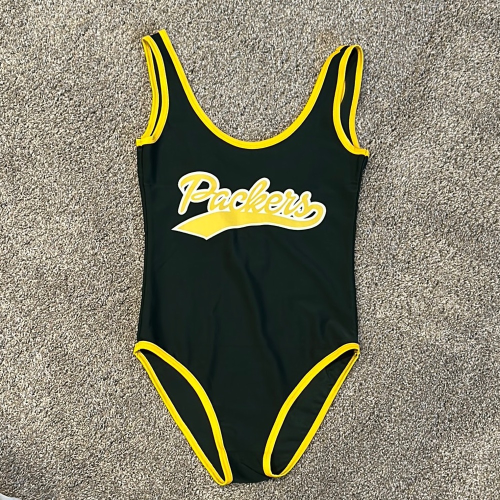 NFL Green Bay Packers Scoop Neck Sleeveless Bodysuit